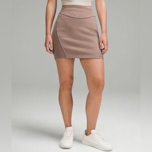 Lululemon Scuba High Rise Mini Skirt NWT XL